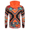 Tribal 3D Geometry Print Pullover Hoodie