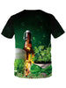 3D Dog Printed Short Sleeve T-shirt