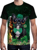 3D Dog Printed Short Sleeve T-shirt