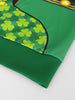 3D Four-leaf Clover Printed Pullover Sweatshirt