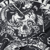 Skull Snake Print Pouch Pocket Pullover Hoodie