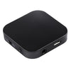 The bluetooth adapter receives the emitter