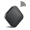 The bluetooth adapter receives the emitter