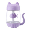 3 in 1 LED Night Light Fan Humidifier Cute Cat Air Diffuser Purifier Atomizer