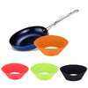 24CM Nonstick Frying Pan + Oil Splash Proof Cover for Kicthen