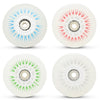 Skate PU Flashing Inline Skating Brake Wheel 80mm Diameter
