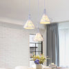 RZ - 018 Nordic Wrought Iron Diamond Shape 3 Restaurant Bar Chandelier 110V / 220V