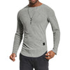 Applique Striped Printed Casual T-shirt