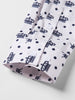 Button Up Crown Print Shirt
