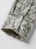 Button Up Longline Printed Shirt