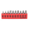 Mini 1/4" 72T Ratchet Wrench Rod with 20pcs Bits 9pcs Sockets