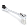 Mini 1/4" 72T Ratchet Wrench Rod with 20pcs Bits 9pcs Sockets