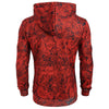 Valentine's Day 3D Roses Printed Pullover Hoodie