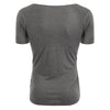 Solid Color Drawstring Short T-shirt
