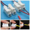 Press Type Fast 2 Bit CH-2 Wire Connectors CH Terminal Fire Retardant Socket 30pcs