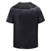 3D Faux Jacket Muscle Printed Short Sleeve T-shirt