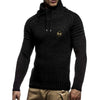Applique Drawstring Pullover Sweater