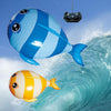Creative Remote Control Cartoon Dolphin Intelligent Aluminum Film Nylon Floating Air Ball