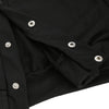 Snap Button Side Stripe Hoodie Jogger Pants Suit