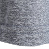 Tassel Zip Front V Neck T Shirt