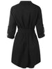 Full Sleeve Button Up Dress