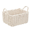 Hand-knitted Cotton Rope Storage Box Snack Key Baby Toy Basket