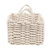 Hand-knitted Cotton Rope Storage Box Snack Key Baby Toy Basket