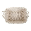 Hand-knitted Cotton Rope Storage Box Snack Key Baby Toy Basket