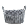 Hand-knitted Cotton Rope Storage Box Snack Key Baby Toy Basket