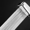 gocomma 300 Holes Shower Head Handheld Water Saving Bathroom High-pressure Boost Rainfall With Chrome ABS