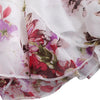 Spaghetti Strap Backless Floral Print Chiffon Women Romper