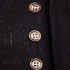 Stand Collar Hidden Button Long Sleeve Shirt