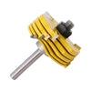2pcs Adjustable 3 Wing Slot Cutter Router Bit Woodworking Tool