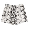 Casual High Waist Snake Pattern Elastic Skinny Yoga Sports Shorts for Women