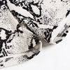 Casual High Waist Snake Pattern Elastic Skinny Yoga Sports Shorts for Women