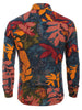 Long Sleeves Leaves Tribal Print Casual Shirt