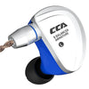 CCA C16 8BA Drive Units In Ear Earphone 8 Balanced Armature HIFI Monitoring Headphone Headset With Detachable Detach 2PIN Cable