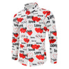 Love Letters Heart Printed Valentine's Day Shirt