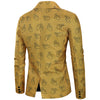 Valentine\'s Day Finger Heart Printed Casual Blazer