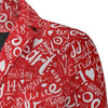 Valentine\'s Day Letter Heart Print Casual Blazer