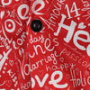 Valentine\'s Day Letter Heart Print Casual Blazer
