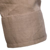 Solid Hem Curved Breathable Long Sleeve Shirt