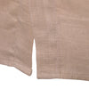 Solid Hem Curved Breathable Long Sleeve Shirt