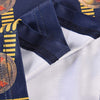 Faux Pirate Jacket Print Short Sleeve T-shirt