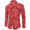 Valentine's Day Letters Print Long Sleeves Shirt