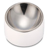 Stainless Steel Pet Bowls with Rubber Base for Dogs Cats
