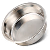 Stainless Steel Pet Bowls with Rubber Base for Dogs Cats