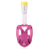 Diving Training Anti-fog Detachable Dry Snorkeling Full Face Mask Set for Sports Camera