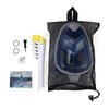 Diving Training Anti-fog Detachable Dry Snorkeling Full Face Mask Set for Sports Camera