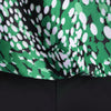 Plus Size Blouson Print Tankini